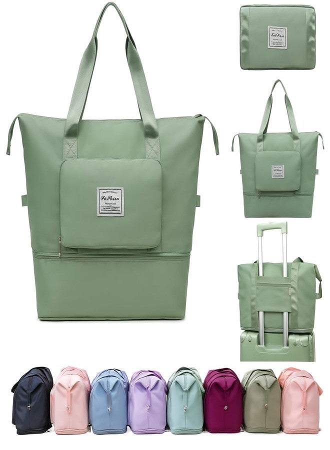 فيجمينت حقيبة سفر قابلة للطي والتوسيع من فيجمنت، سعة 41 لترًا، مناسبة للنساء والرجال | حقيبة يد كبيرة الحجم مقاومة للماء مصنوعة من النايلون، مثالية لعطلات نهاية الأسبوع | حقيبة سفر خفيفة الوزن مع مساحة تخزين - Image 1